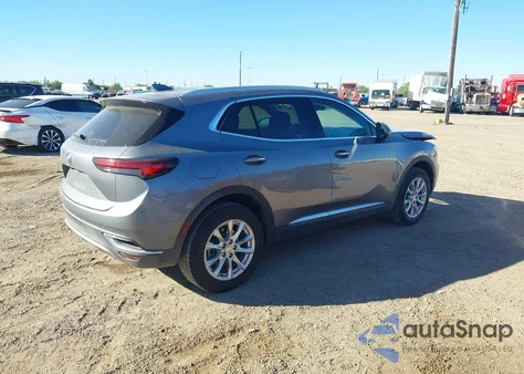 2021 Buick Envision Fwd Preferred from USA, damaged, VIN LRBAZLR49MD089792